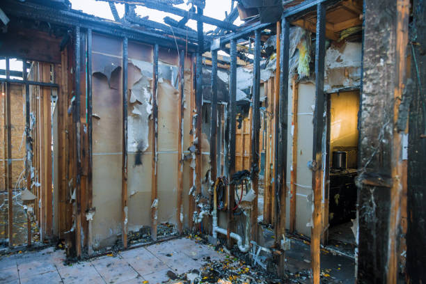 Professional Emergency Fire Cleanup technician working in Sumner, IA